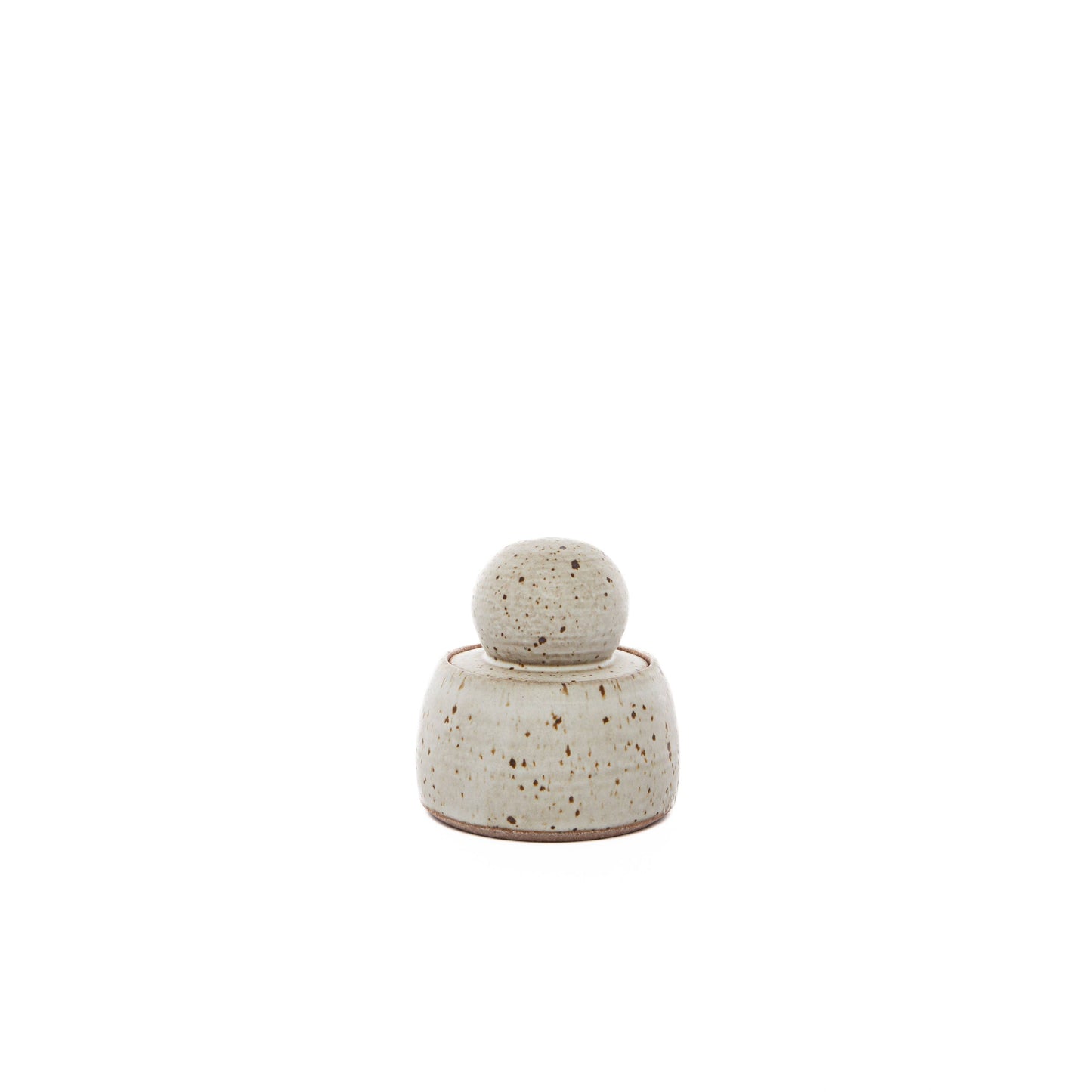 MH STUDIO - Alabaster White Stash Jars: Small
