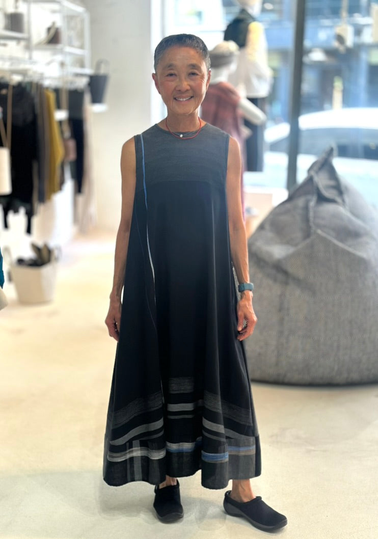 A Line Cotton Bliss Dress by Tamaki Niime