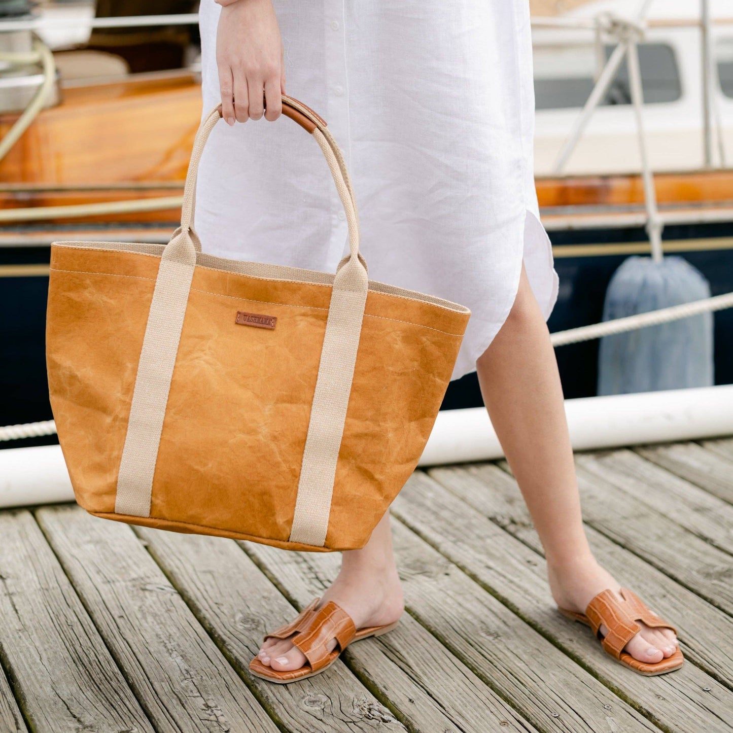 Uashmama - GIULIA CARRYALL TOTE BAG: Mou / XSmall
