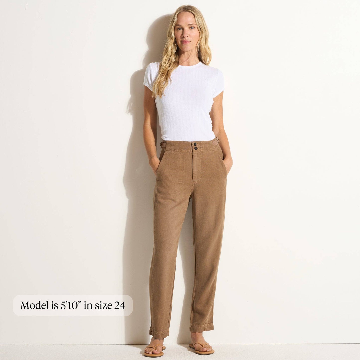 Neve Drape Denim Twill Pant