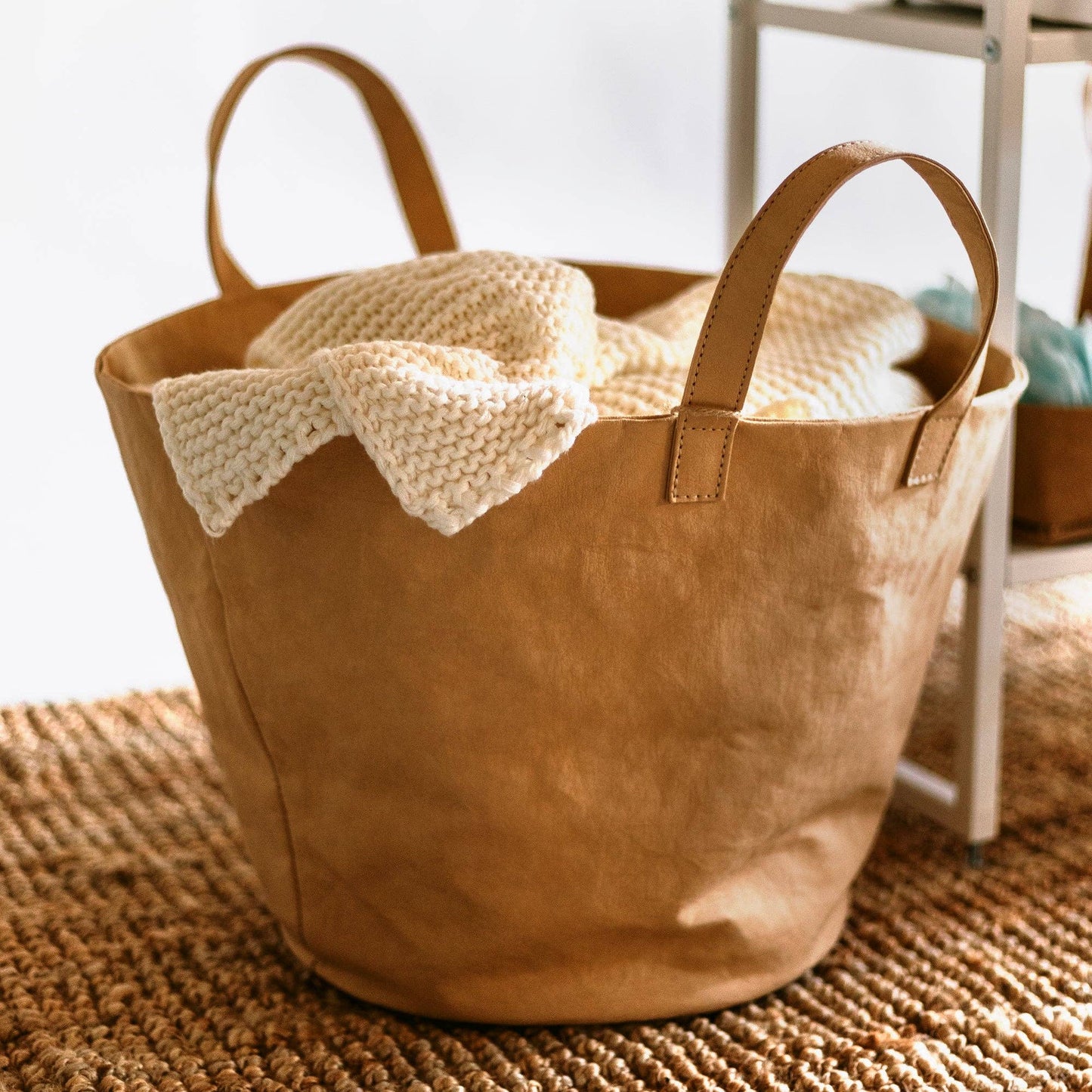 Uashmama - PANIERE BUCKET: White / Large