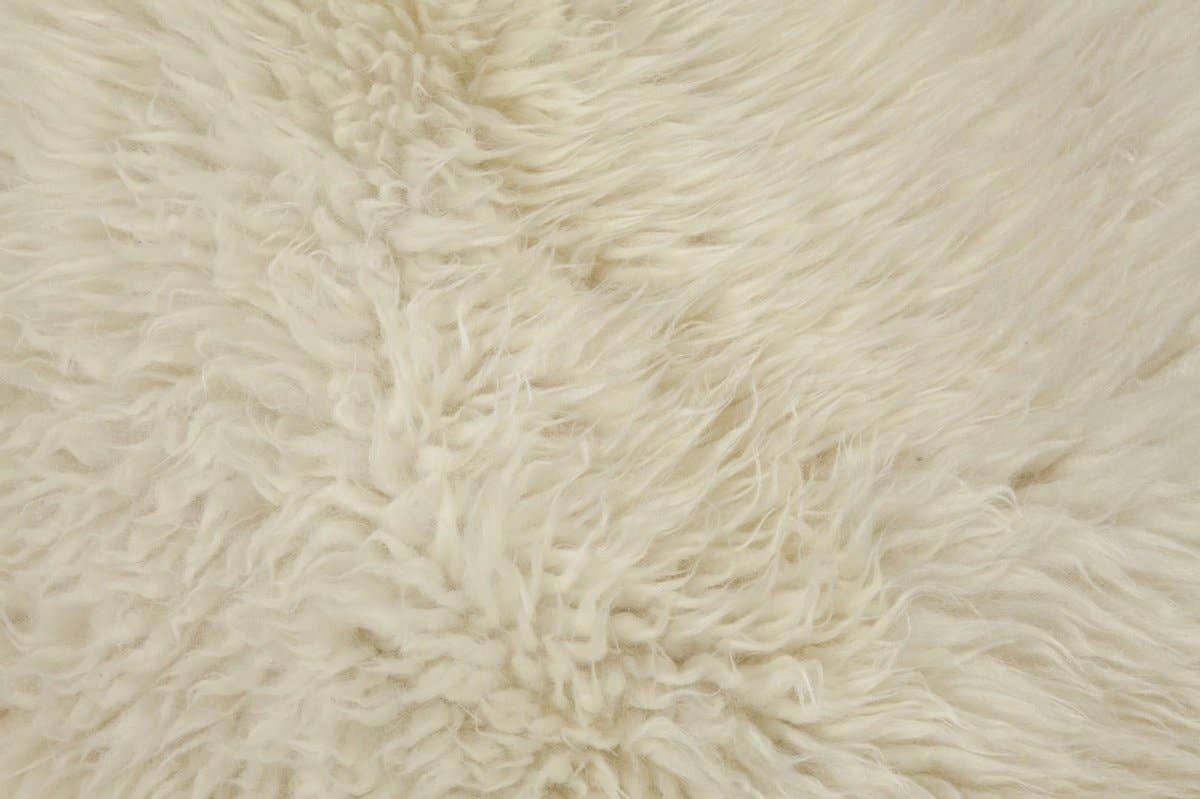 Heyendaal - European Sheepskin Natural White: 60-70 cm
