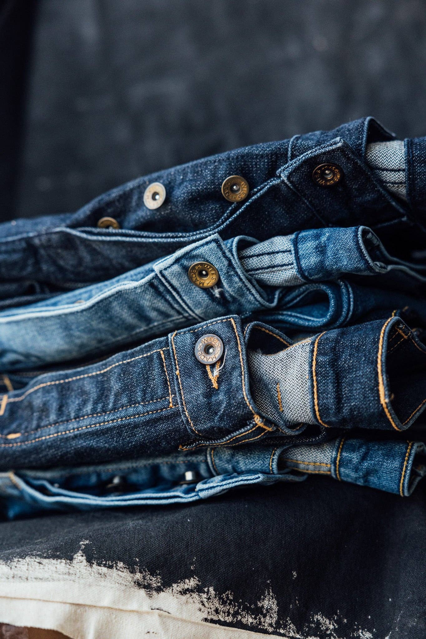 WiesMade - Scout Jean | Ocean Wash  Denim Military Pant: Ocean Wash / 32.5 / 33