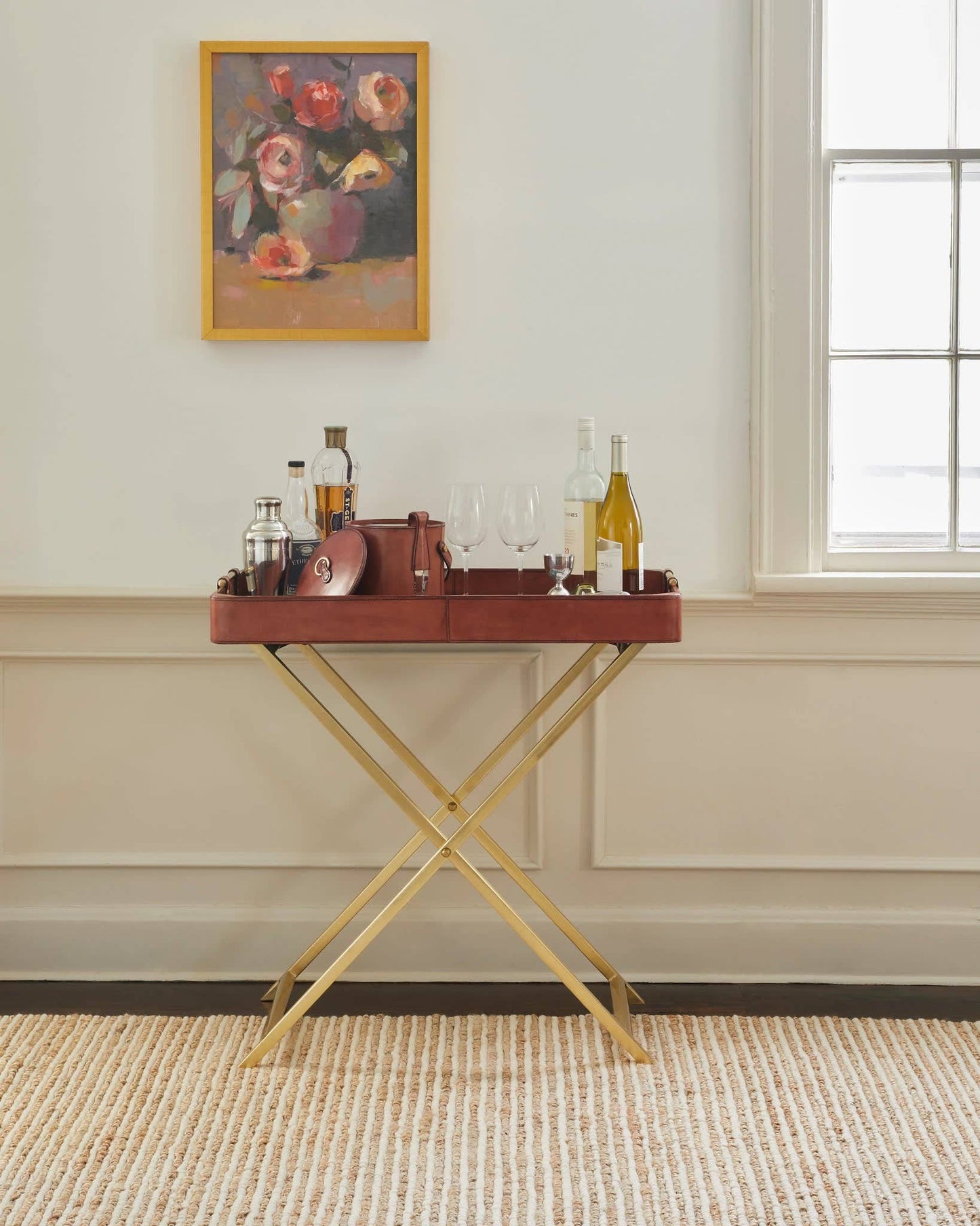 Twiggy Handwoven Wool/Jute Rug | Natural: 2' 6" x 8'