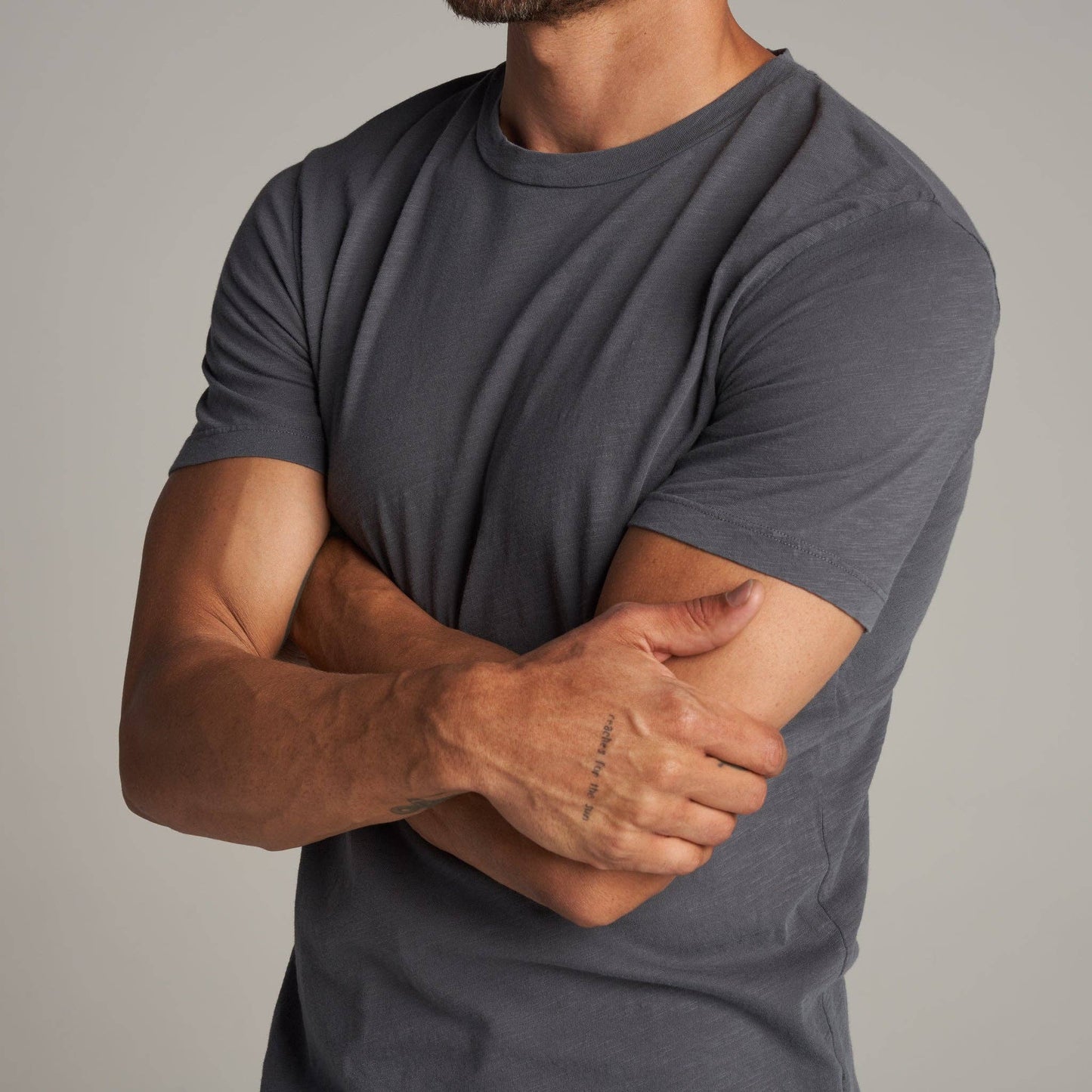 Rowan - Asher Standard Slub Tee: Black / L / MKTP0011