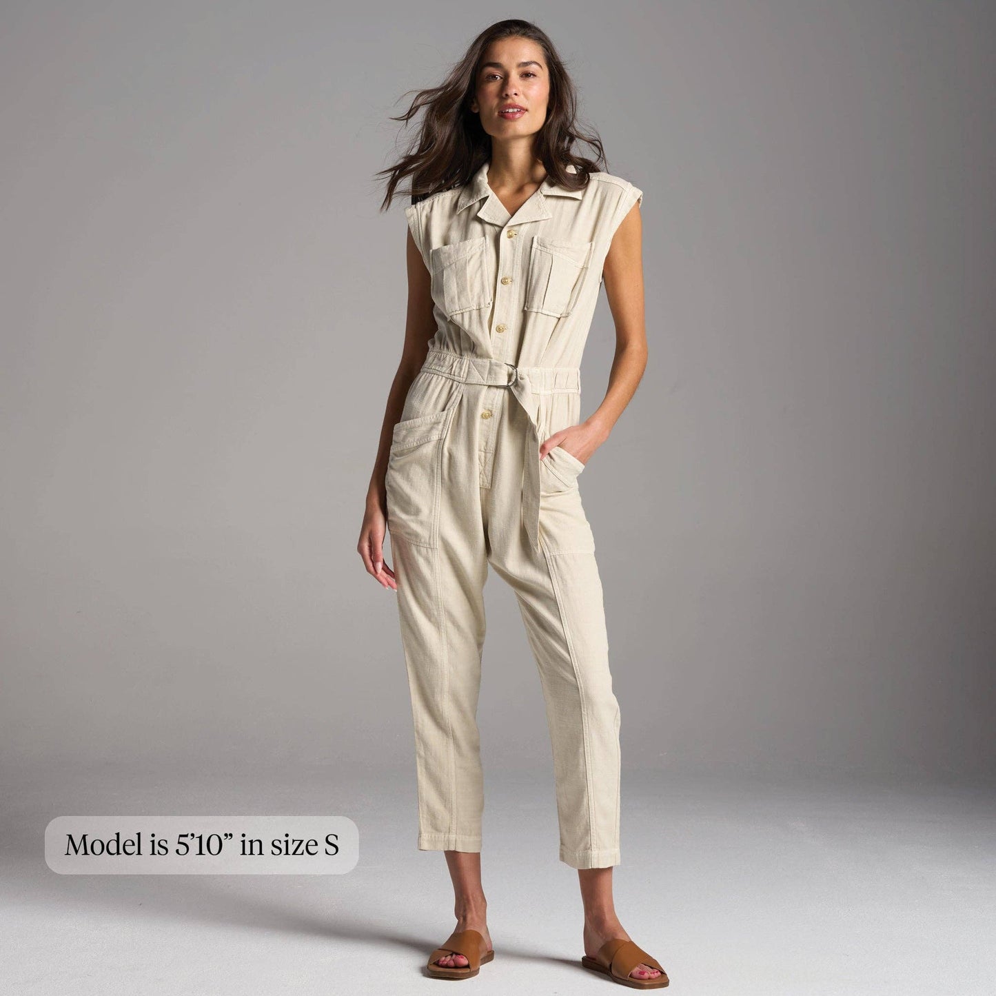 Rowan - Lincoln Muscle Tank Jumpsuit: Blue Dusk / S / WWJR0003