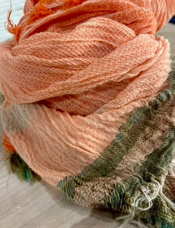 Roots Large Organic Cotton Bliss Shawls by Tamaki