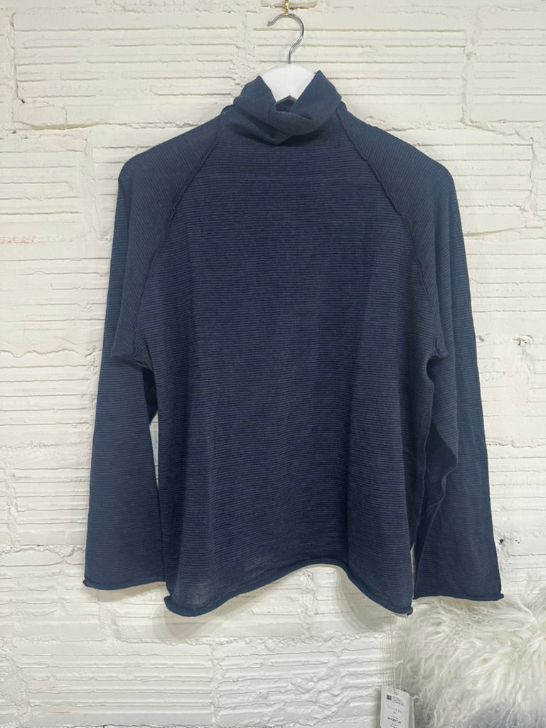 merino tokkuri mock neck knit top free size