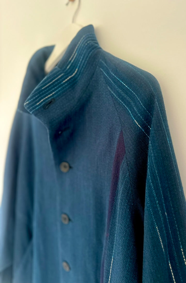 Blouson Merino and Cotton Layering Jacket