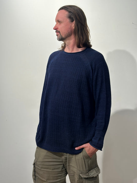 PO Good Cotton Knit Pullover. Gender Free and light.