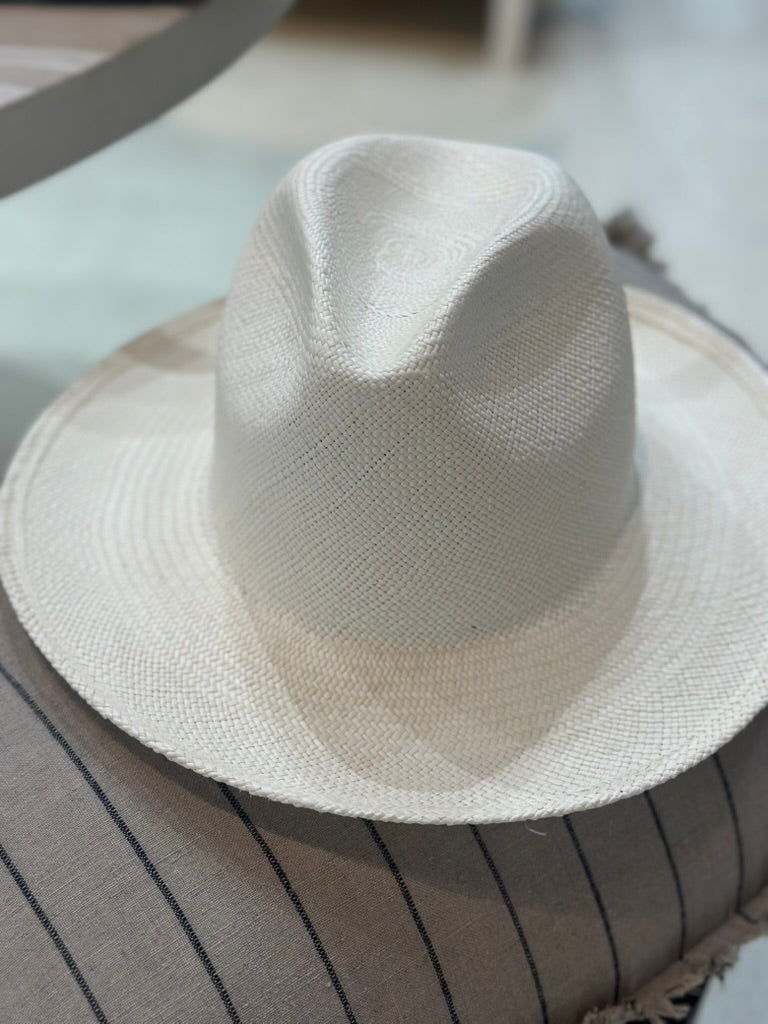 Boncia Panama Straw Hat made by Reinhard Plank in Ecru
