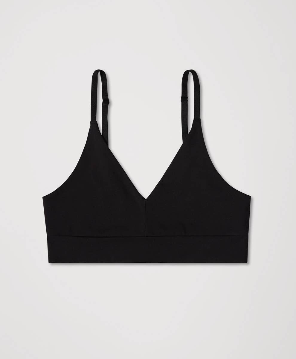 Pact - Women's Everyday Classic T-Shirt Bra: Black / Large