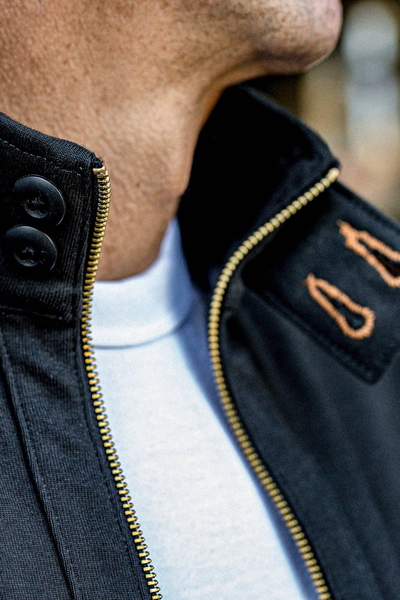 Stinson Moto | 12oz 100% Cotton - Basalt: Basalt / M