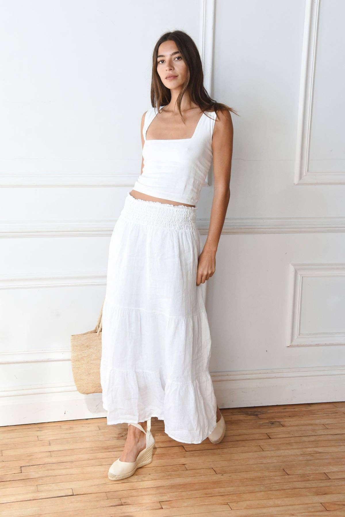 Firenze Linen Skirt