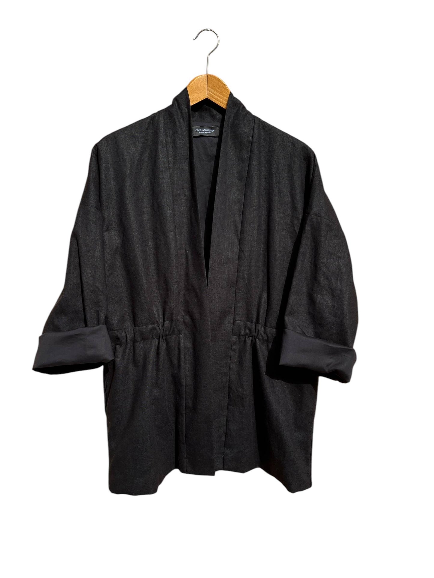 CECILIA SÖRENSEN - 316 NOPAL JACKET linen : Blue