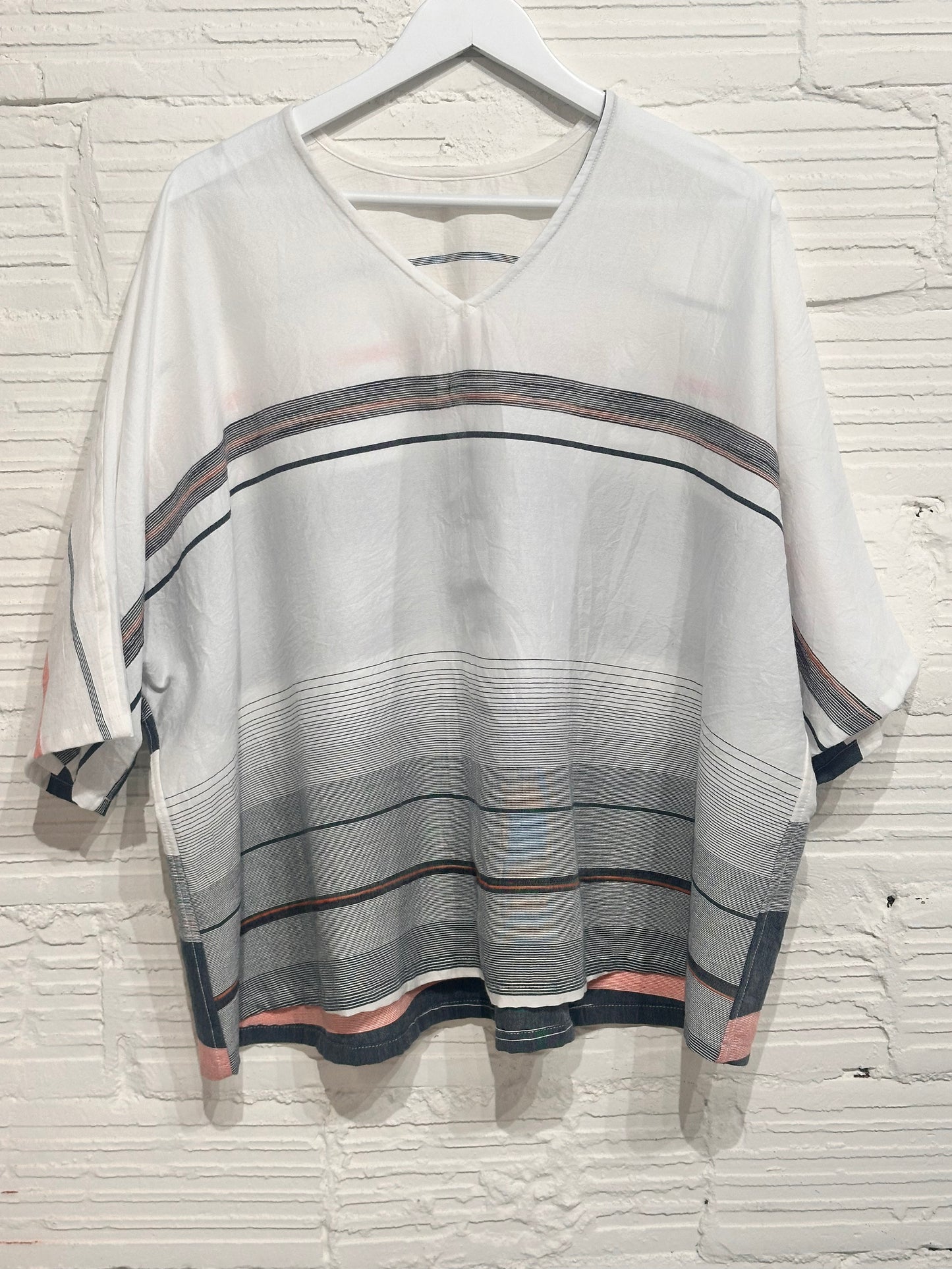 Tamaki-Niime Fuwa Tee Half Sleeve Organic Cotton Tee