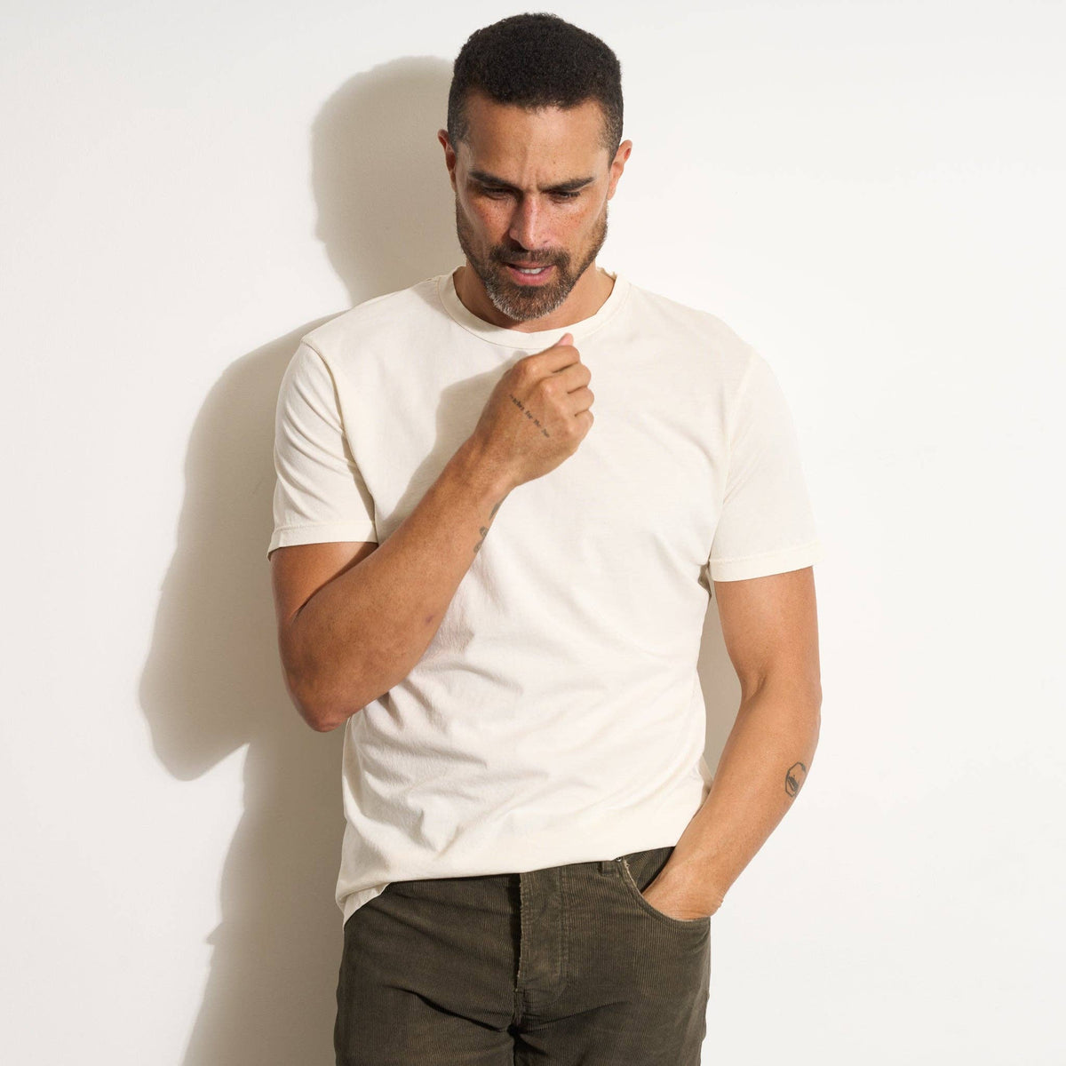 Rowan - Asher Standard Tee: Basalt / M / MKTP0002