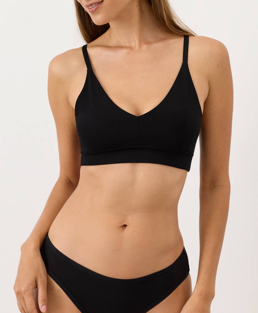 Pact - Women's Everyday Classic T-Shirt Bra: White / Large