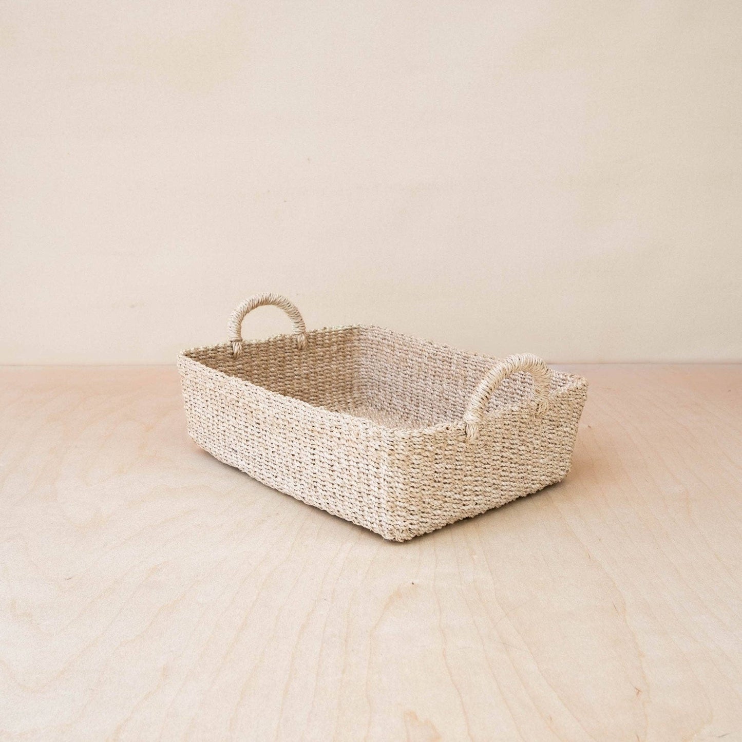 LIKHÂ - Woven Rectangle Tray - Decorative Basket | LIKHÂ