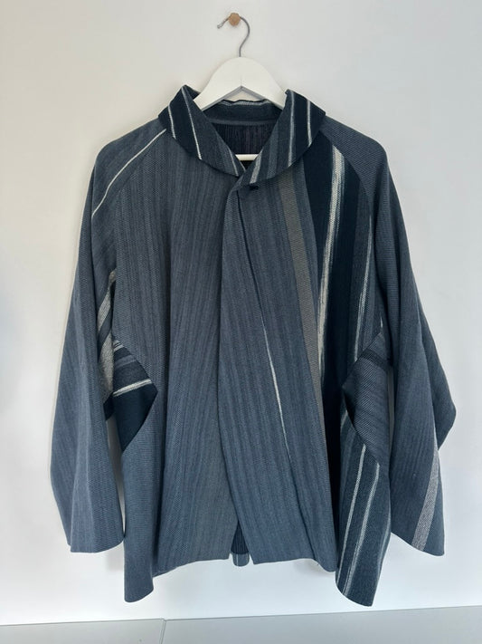 Mijikai Merino-Cotton Blended Bespoke Coat from Japan
