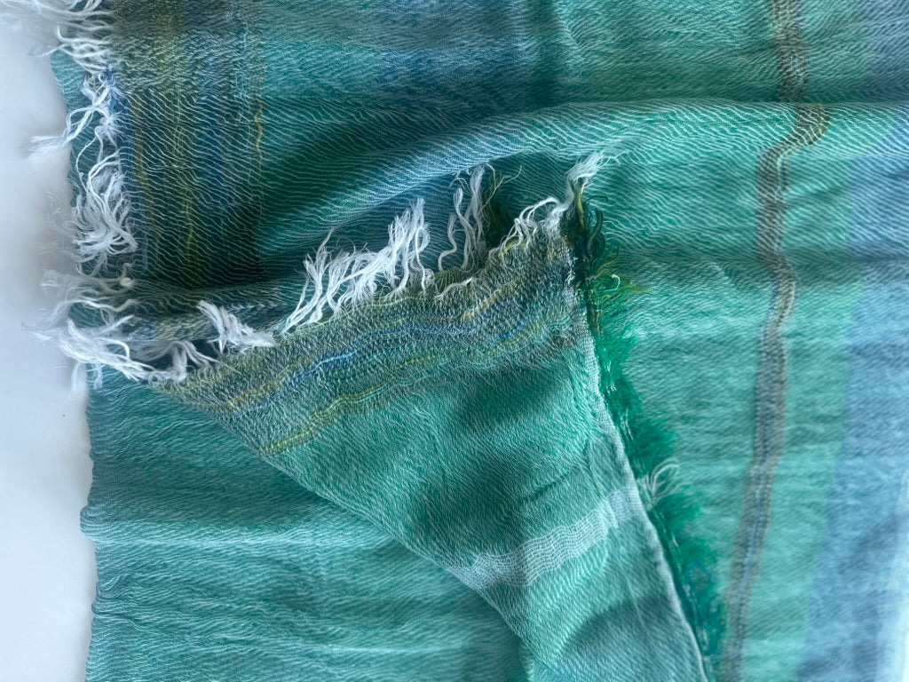 Roots Middle Gauze Cotton Scarves 21'' x 70'' from Japan