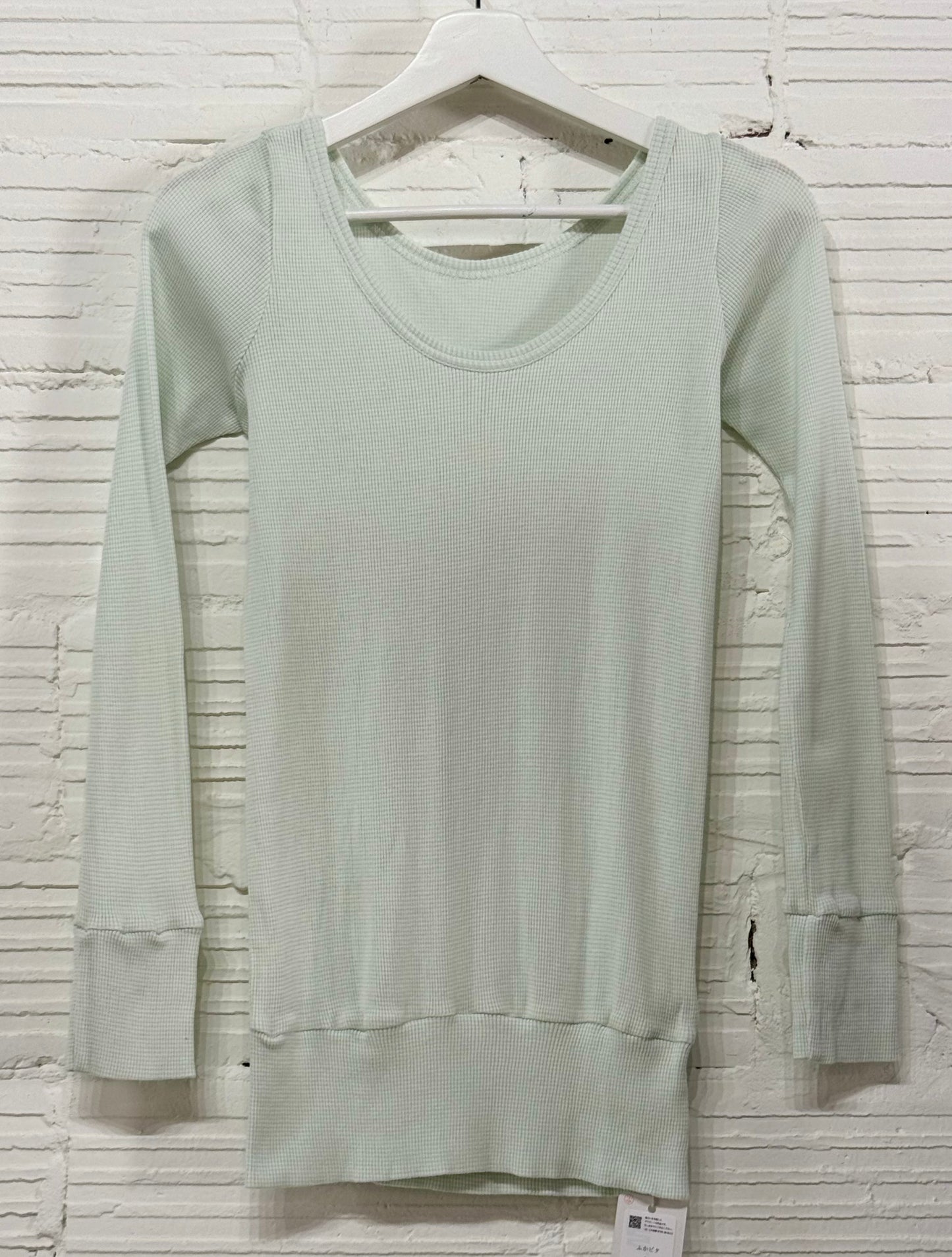 Tamaki-Niime Fukapita Scoop Cotton Knit Long Sleeve