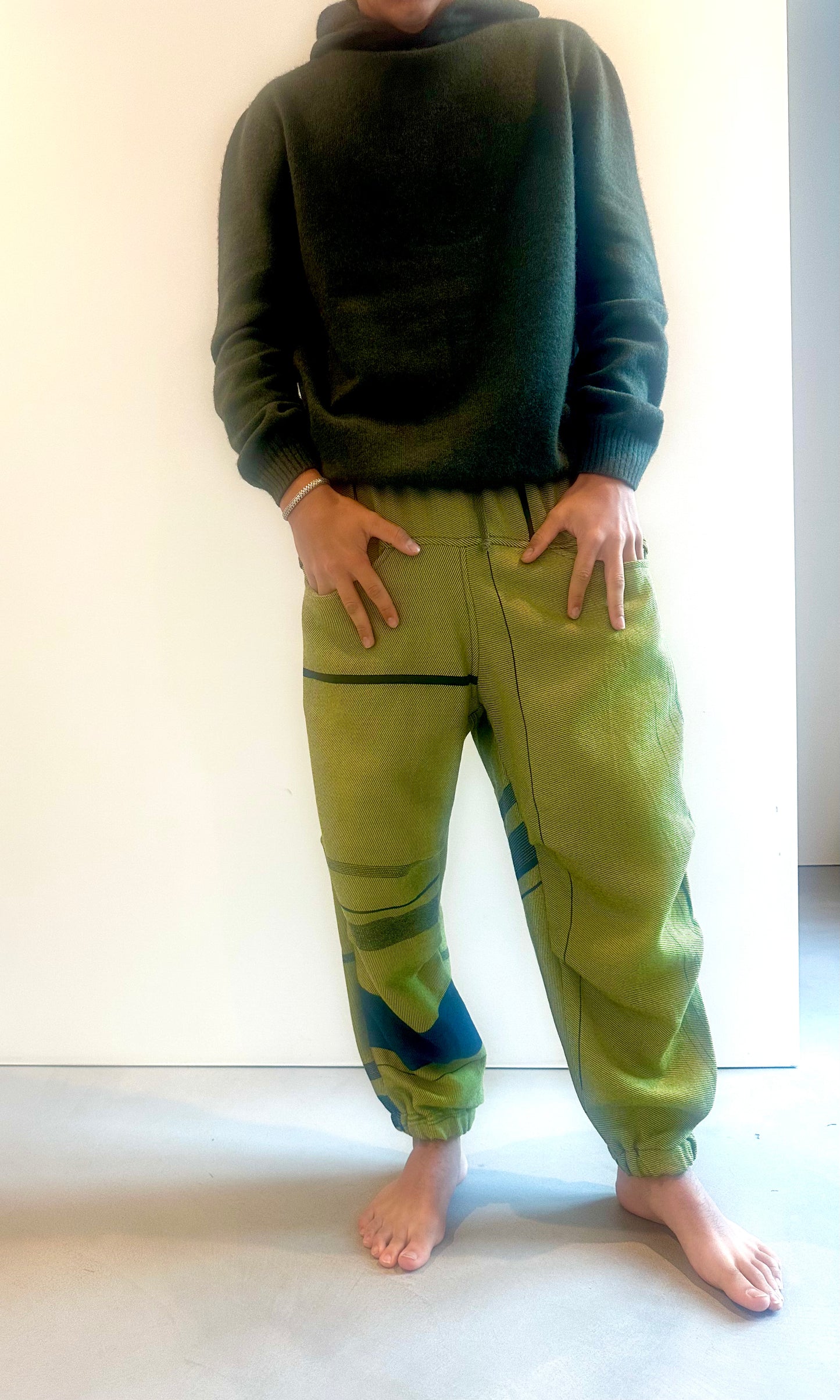 Merino-Cotton Nica Parachute Pant from Japan