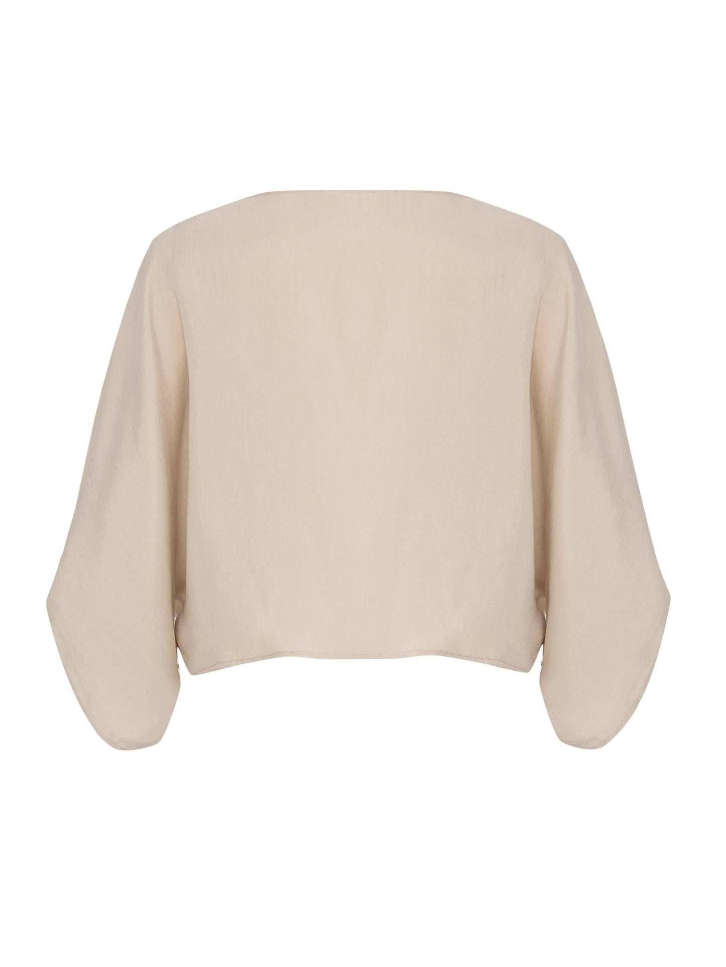 The Handloom - Lucid Knot Top - Sand: Sand / One Size