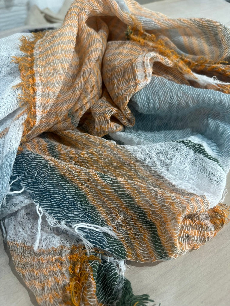 Roots Rectangular Organic Cotton Bliss Shawls