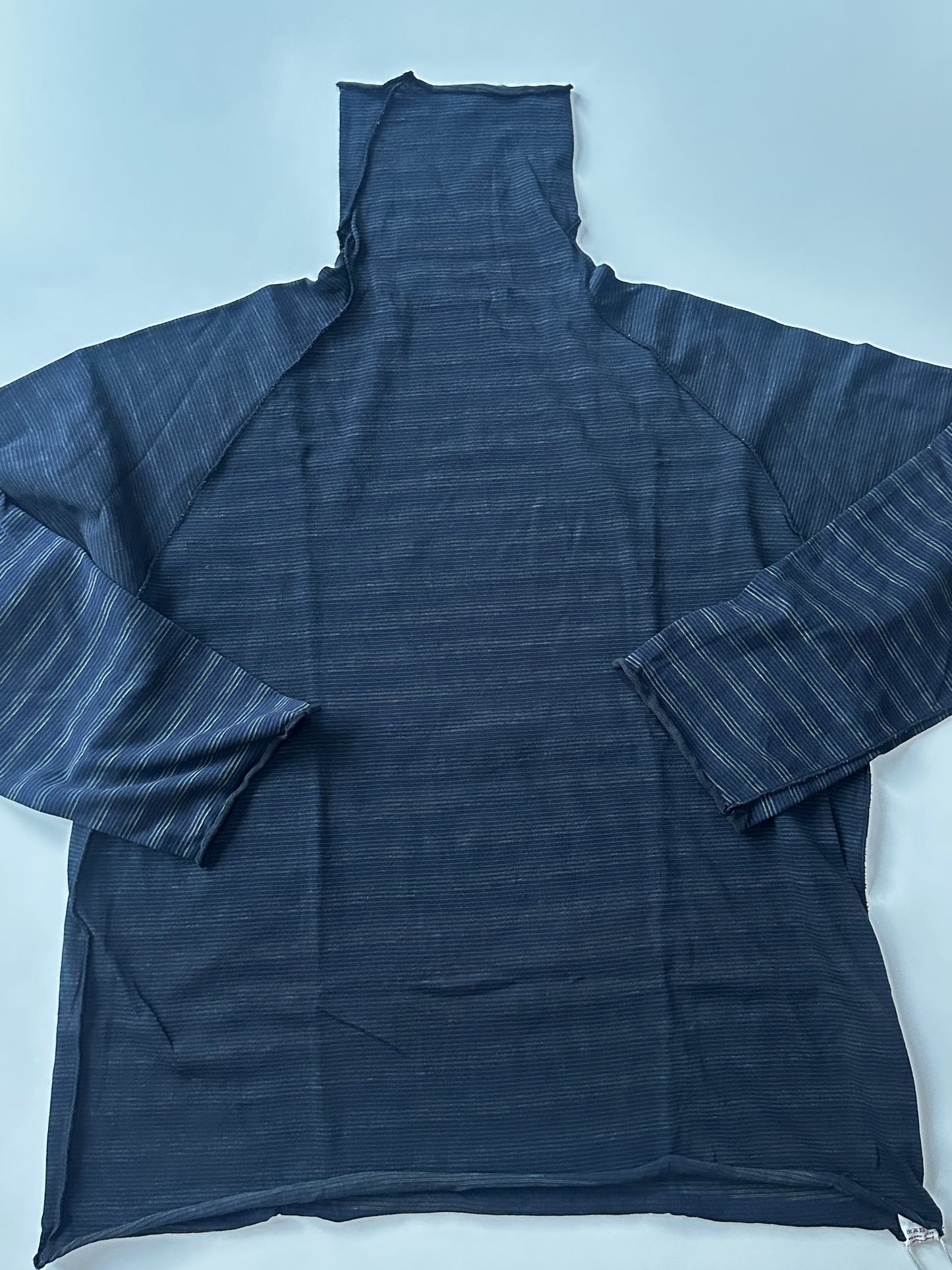 Tamaki Niime Tokkuri Cotton Mock neck knit long sleeve tee