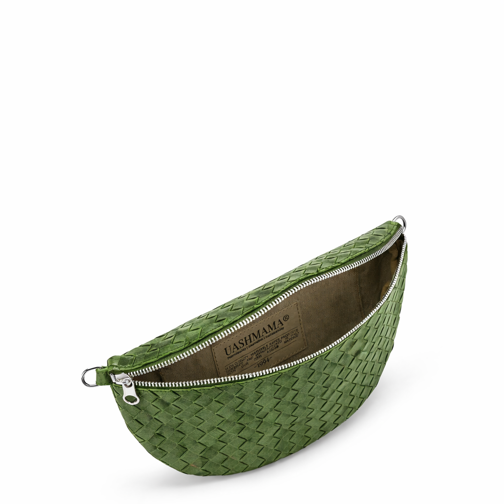 Uashmama - SLING BODY BAG: Woven Black