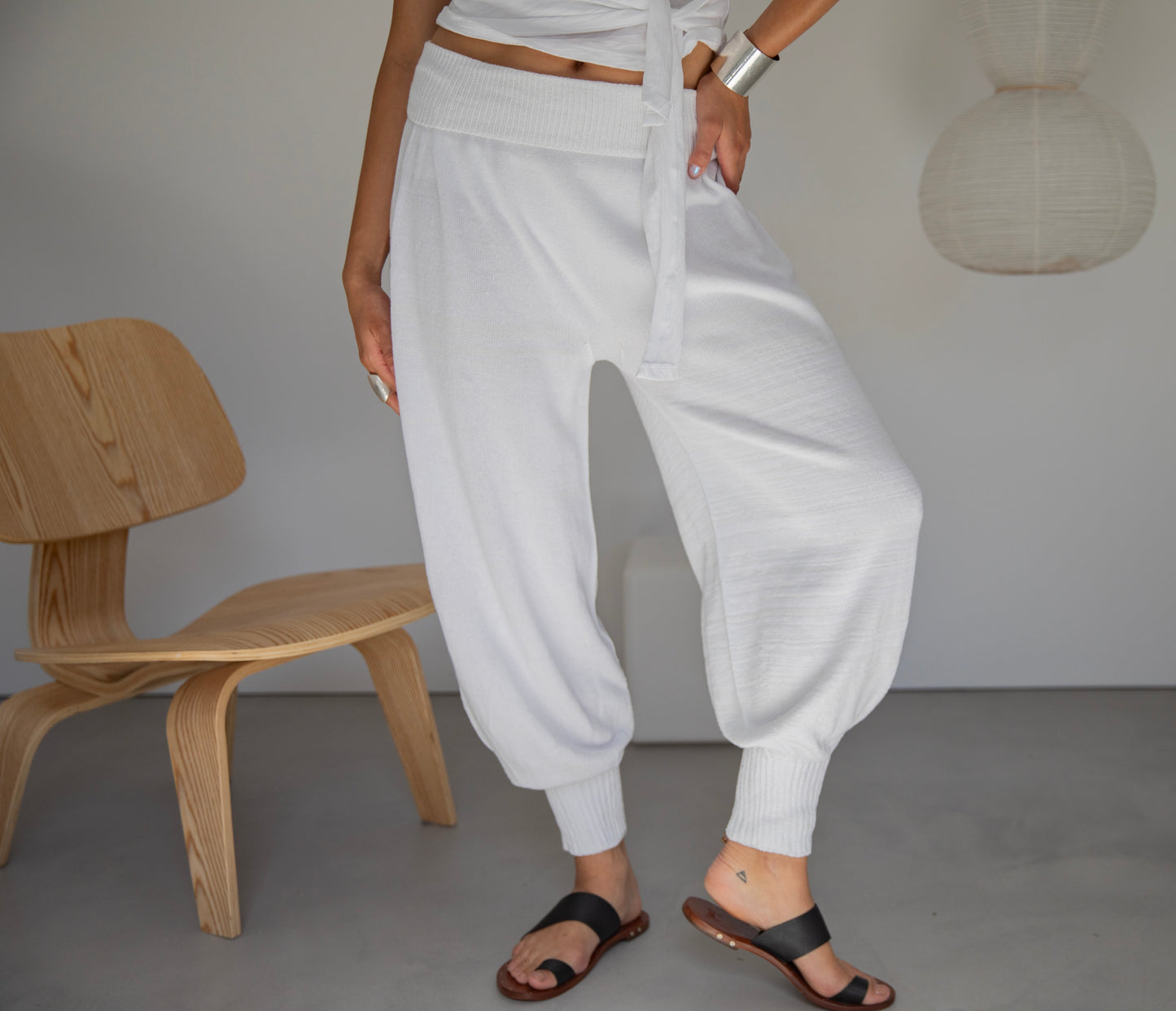 Yukisan Knit Harem Pant from Japan