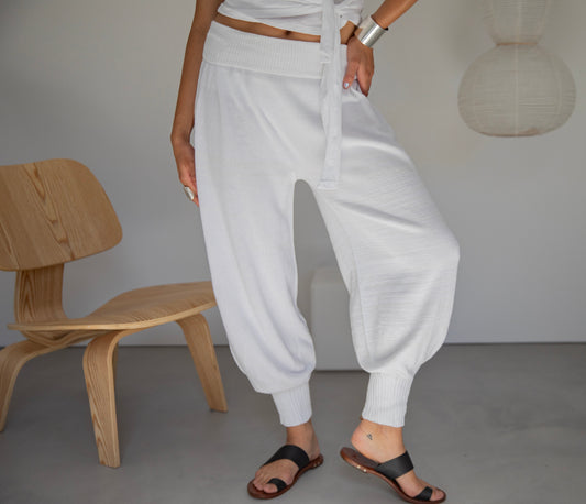 Yukisan Knit Harem Pant from Japan