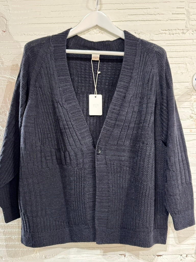 Tamaki-Niime CA Knit One Button Sweater from Japan