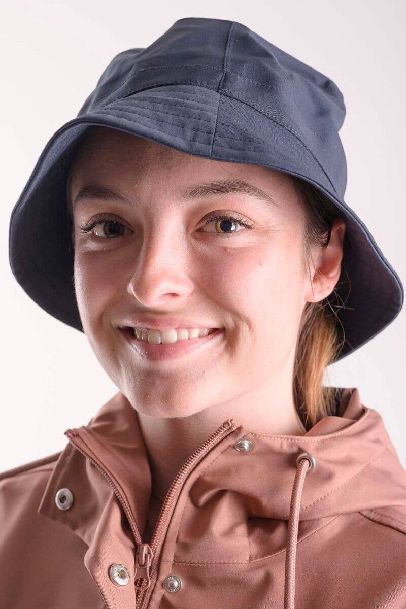 Danefae København - Danebucket Rain Hat Dk Navy: ONESIZE