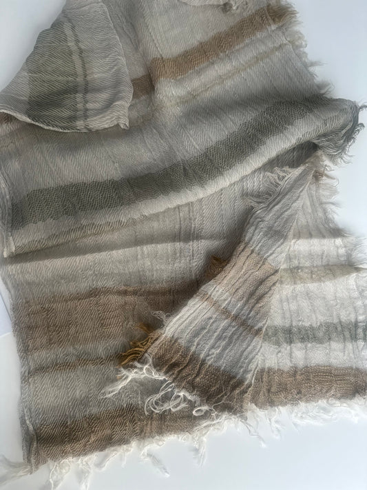 Bliss Roots Gauze Cotton 21'' x 70'' middle Scarves