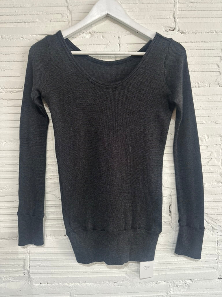 Tamaki-Niime Fukapita Scoop Cotton Knit Long Sleeve