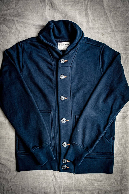 Mens Coastal | 14oz 100% Cotton French Terry Cardigan