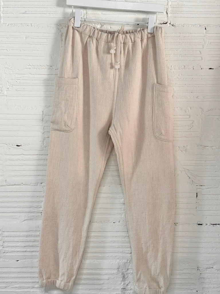 Tamaki-Niime Denimon Woven Organic Cotton Pant, Unisex