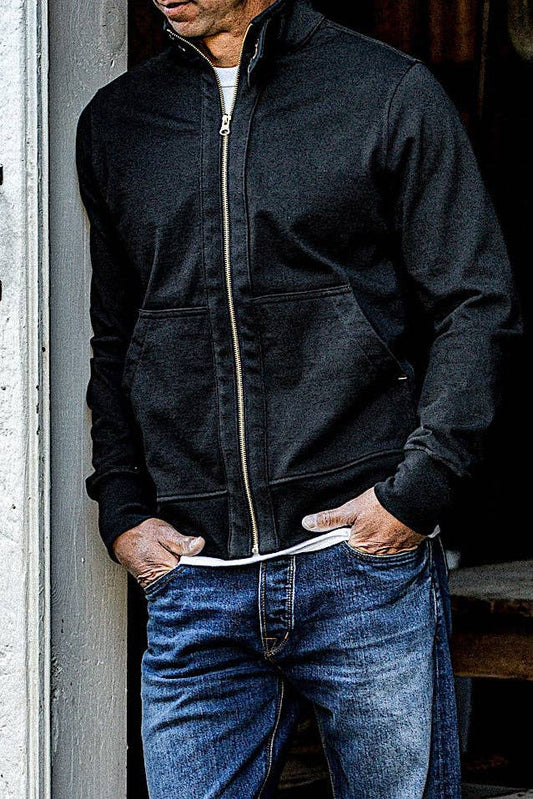 Stinson Moto | 12oz 100% Cotton - Basalt: Basalt / M