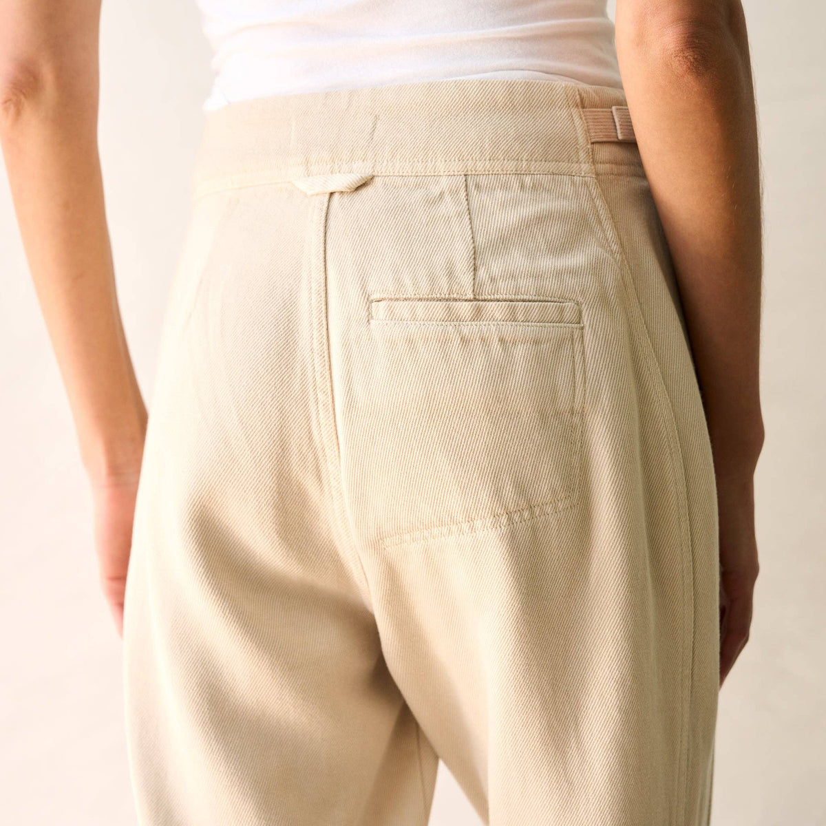 Neve Drape Denim Twill Pant