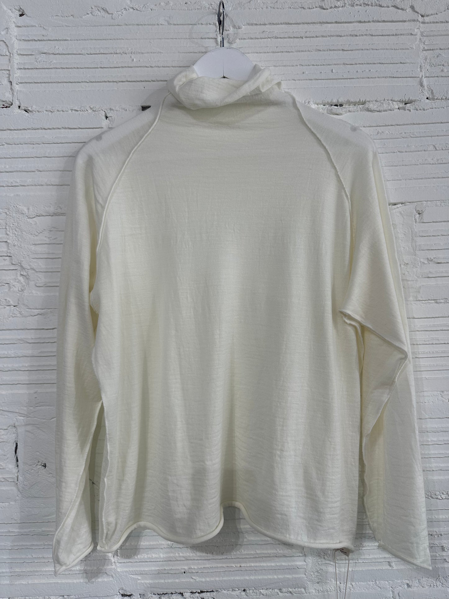 merino tokkuri mock neck knit top free size