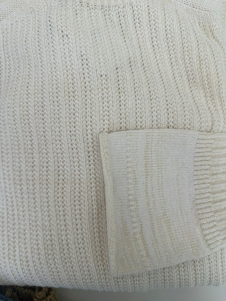 Tamaki-Niime Po Knit Good Organic Cotton Pullover Gender Free Wear from Japan