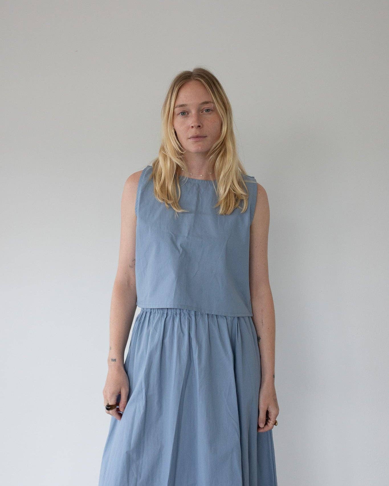 Honest Cotton - Palmer Tank: Almond / L/XL