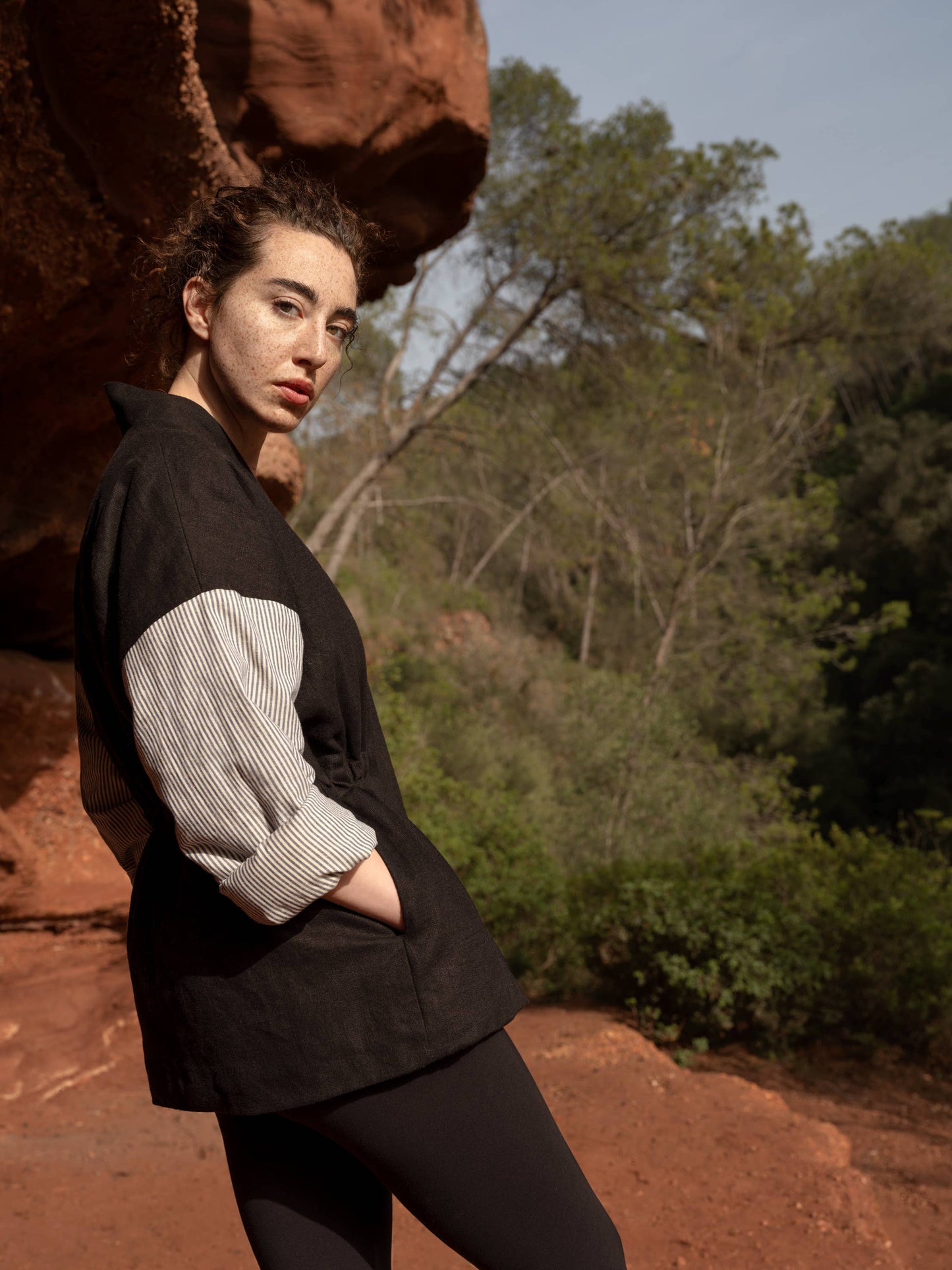 CECILIA SÖRENSEN - 316 NOPAL JACKET linen : Beige