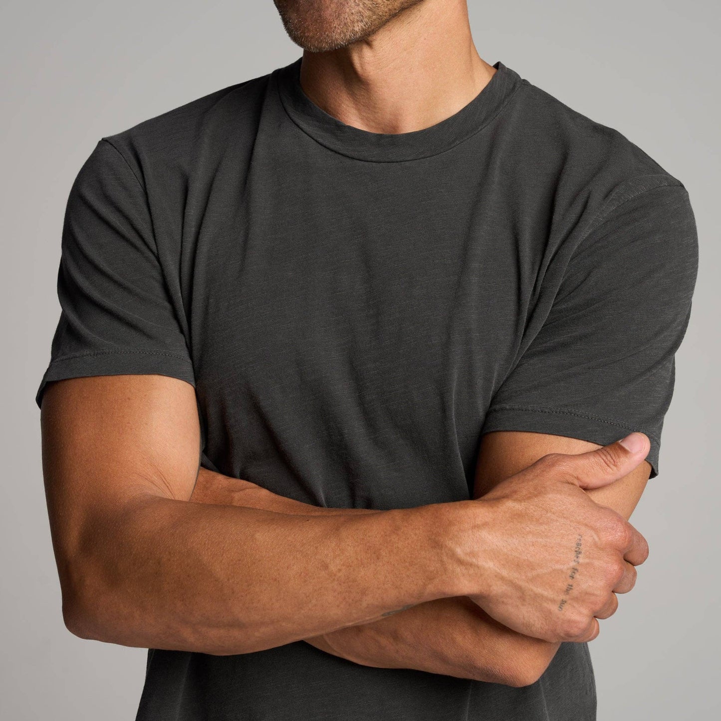 Rowan - Asher Standard Slub Tee: Black / M / MKTP0011