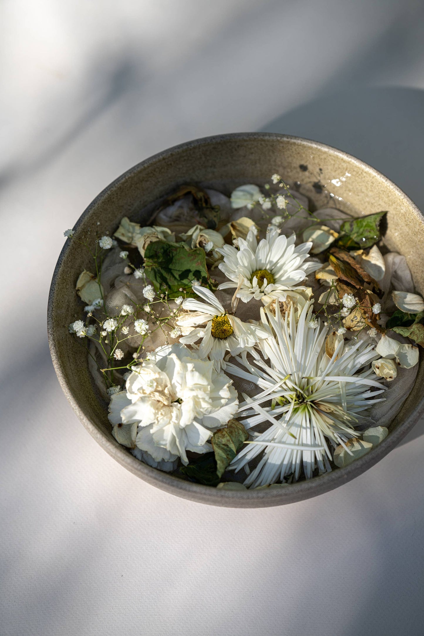 Creating Comfort Lab - Stoneware Large Bowl "Concrete" | Centerpiece Bowl