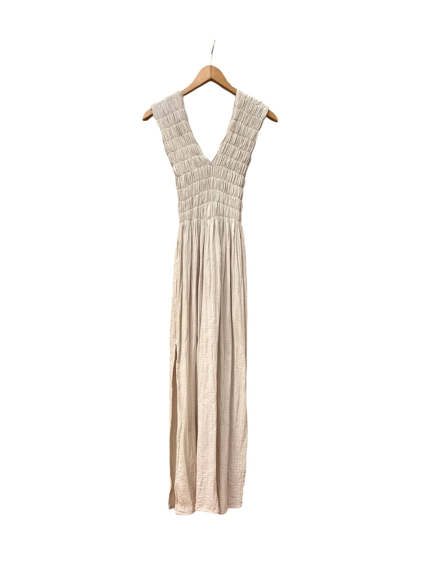 CECILIA SÖRENSEN - 736 ALBAZER V-neck dress in organic cotton muslin: Black