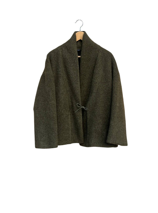 Amaranth Jacket – Pure Wool: Green or Oatmeal