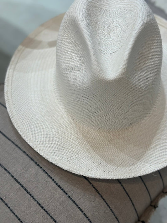 Boncia Panama Straw Hat made by Reinhard Plank in Ecru